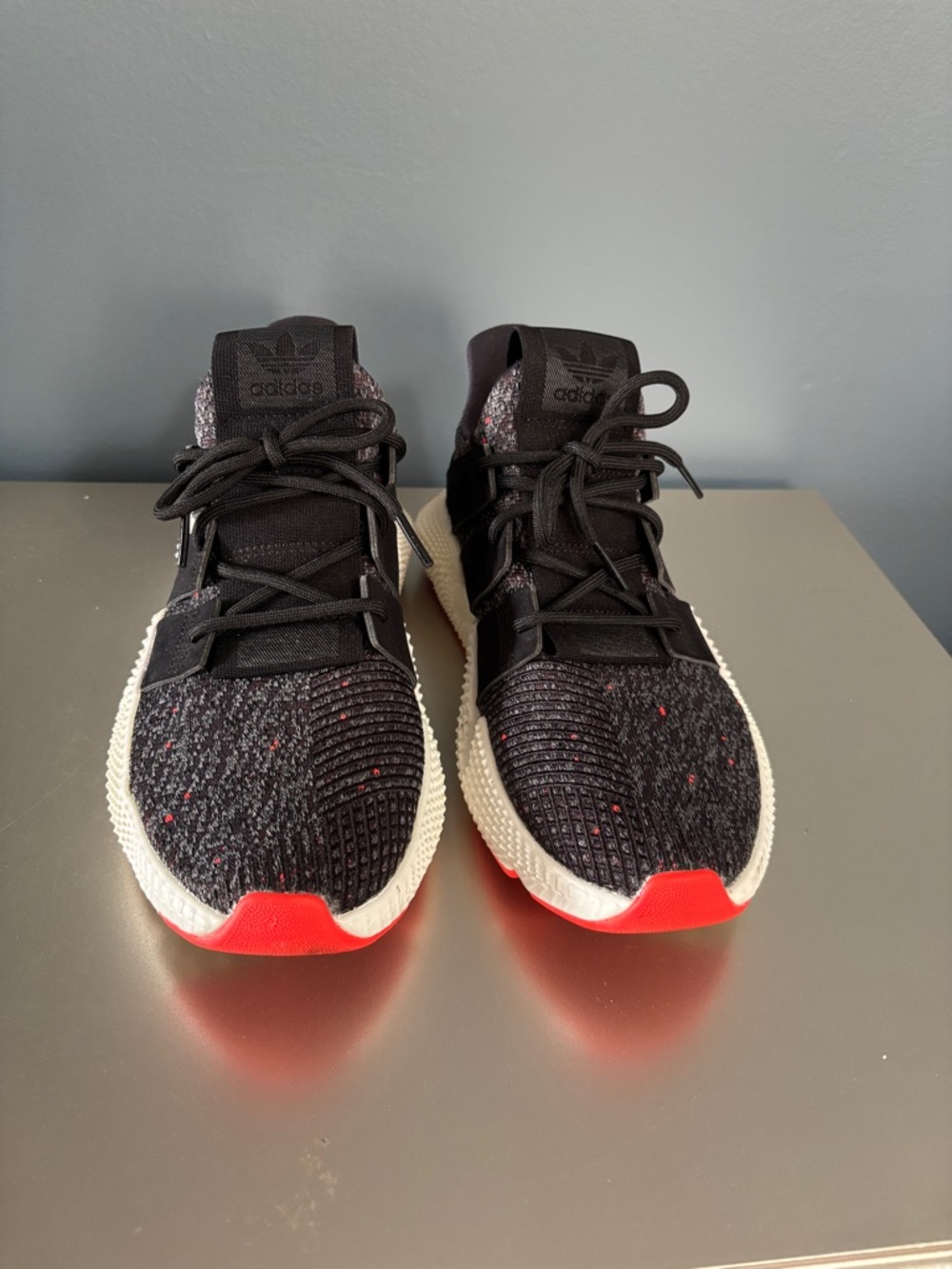 adidas Originals Men's 7.5 Prophere Black Sneakers Shoes - Picture 2 of 7